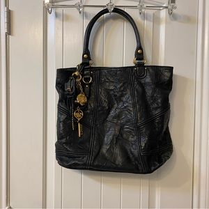 🖤RARE VINTAGE 2005 JUICY COUTURE LAMBSKIN OVERSIZED TOTE BAG🖤